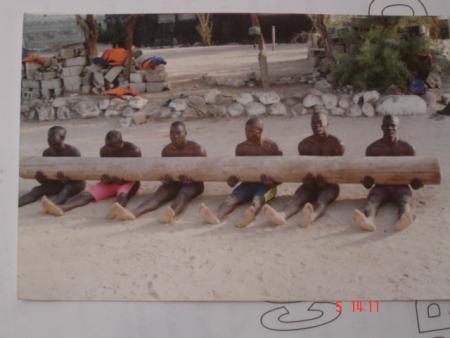 le stage commando marin dans l'ile de NGOR