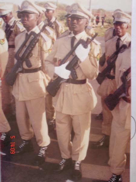 moi,le jour de la r�p�tution g�n�rale du d�fil� 2005 en 