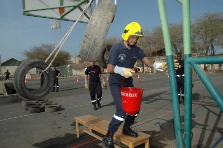 coupe de la challence pompier entre le GNSP & la BA160