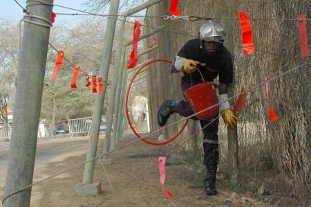 coupe de la challence pompier entre le GNSP & la BA160