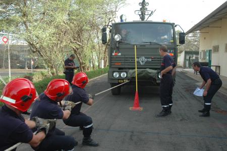 coupe de la challence pompier entre le GNSP & la BA160